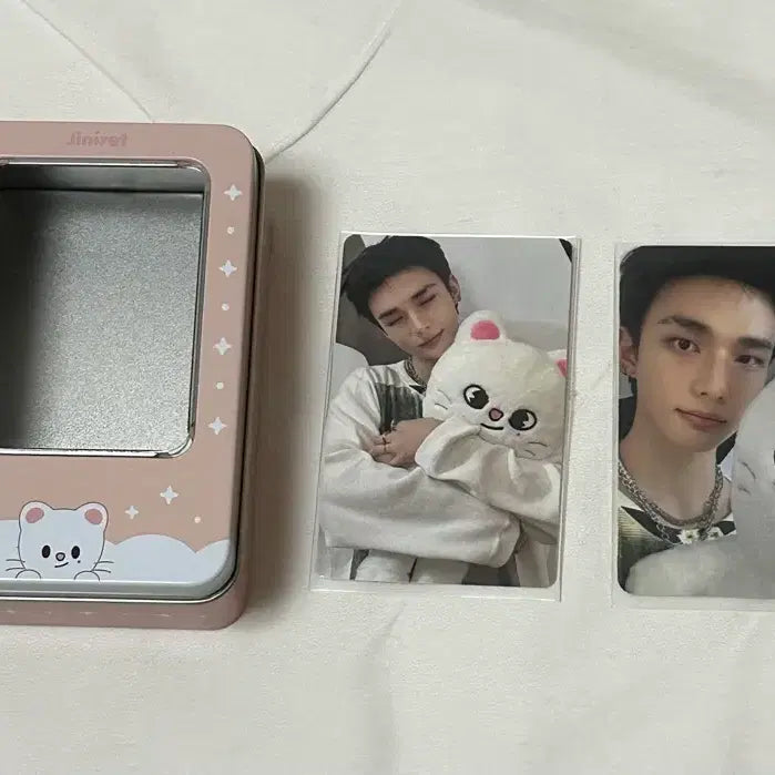 [SOLD OUT] 스키즈 현진 지니렛 틴케이스/ 현진 포카