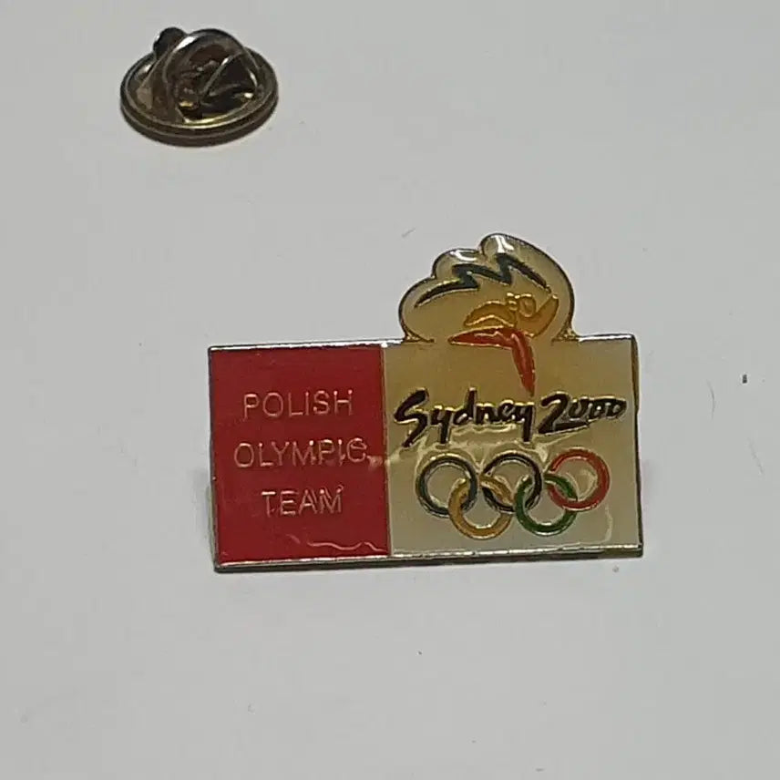 [BUNJANG] Volkswagen &amp; Poland Olympic Team Pin Badge Set / 베이징 올림픽 폭스바겐/시드니 올림픽 폴란드 대표팀 핀뱃지 세트