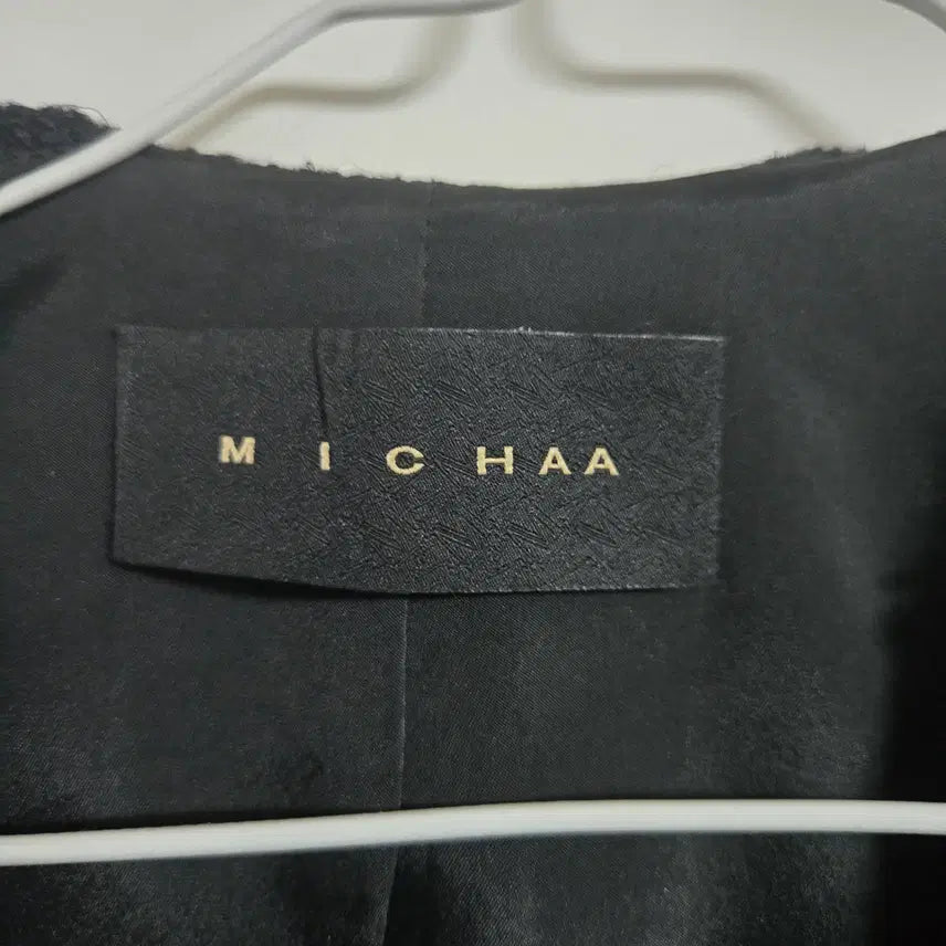 [BUNJANG] MICHAA Black Tweed Jacket / MICHAA 미샤 블랙 트위드 자켓