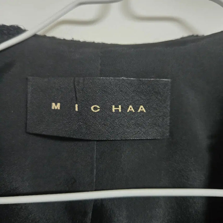 [BUNJANG] MICHAA Black Tweed Jacket / MICHAA 미샤 블랙 트위드 자켓
