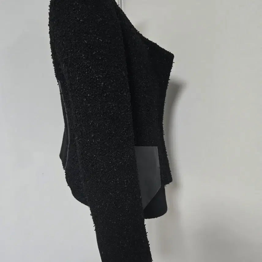[BUNJANG] MICHAA Black Tweed Jacket / MICHAA 미샤 블랙 트위드 자켓
