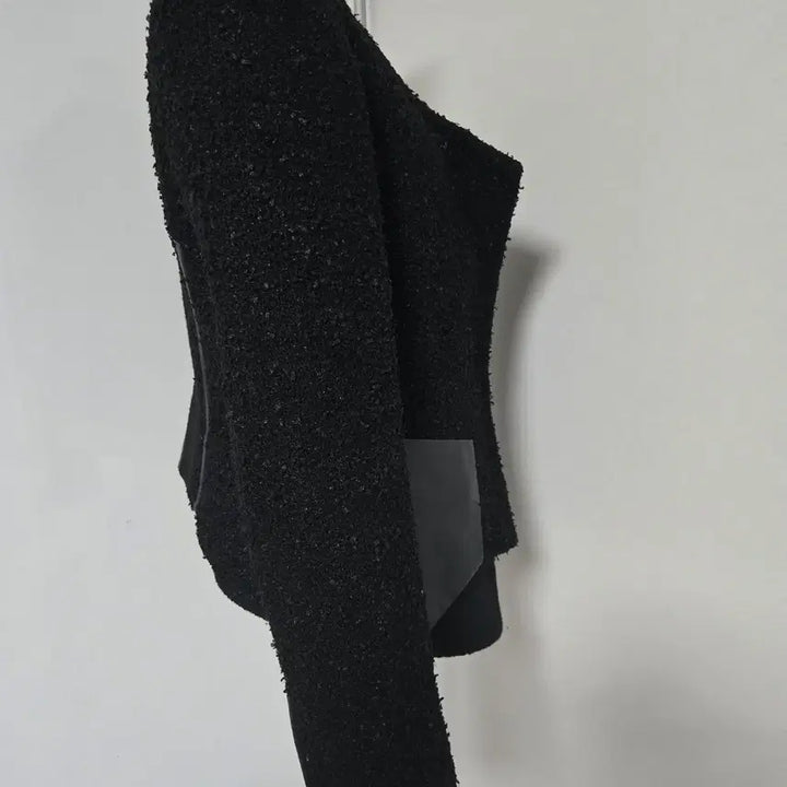 [BUNJANG] MICHAA Black Tweed Jacket / MICHAA 미샤 블랙 트위드 자켓