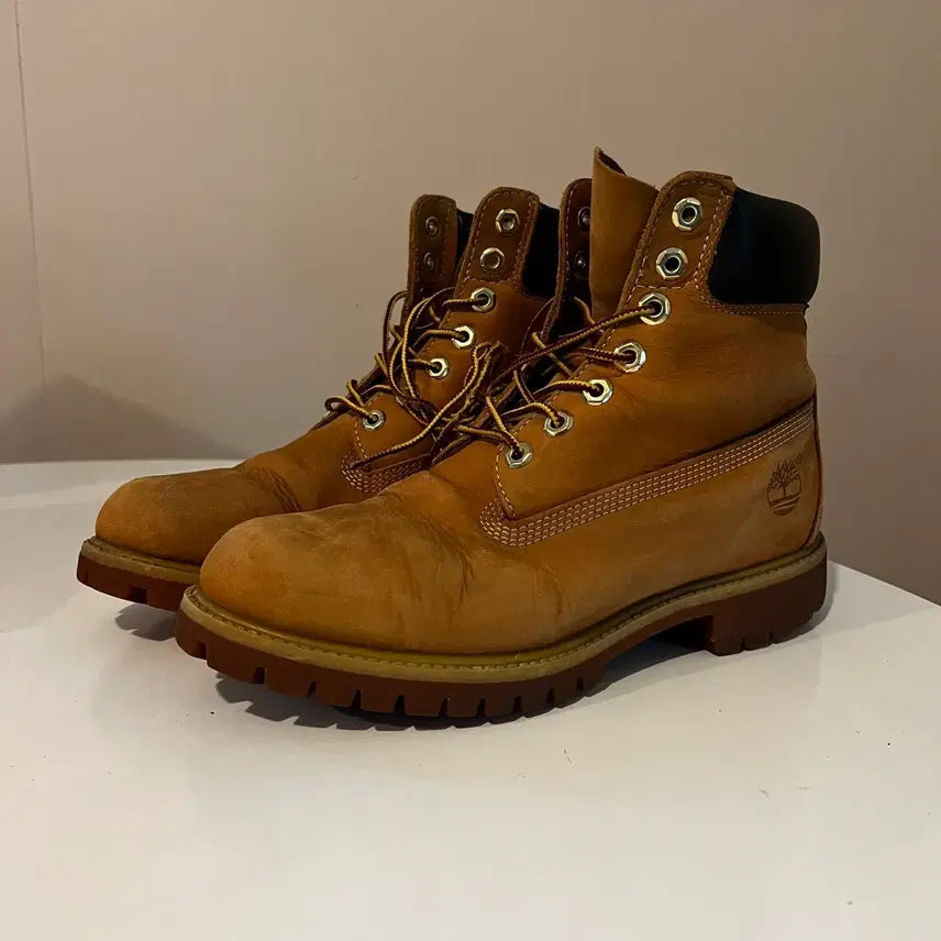 [BUNJANG] Timberland 6-Inch Premium Boots Brown / 팀버랜드 6인치 프리미엄 부츠 브라운 (00475)