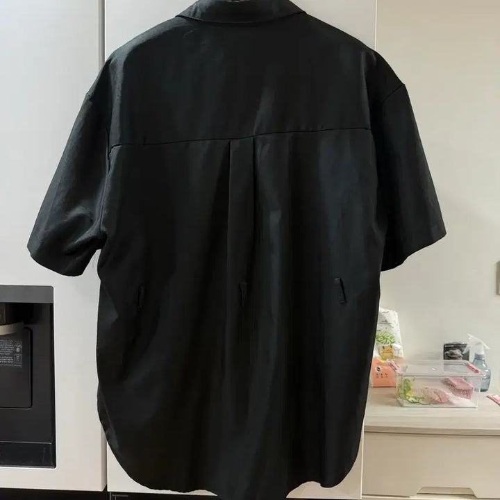 [BUNJANG] Black Short Sleeve Shirt / 5/26까지 검정색 반팔 셔츠