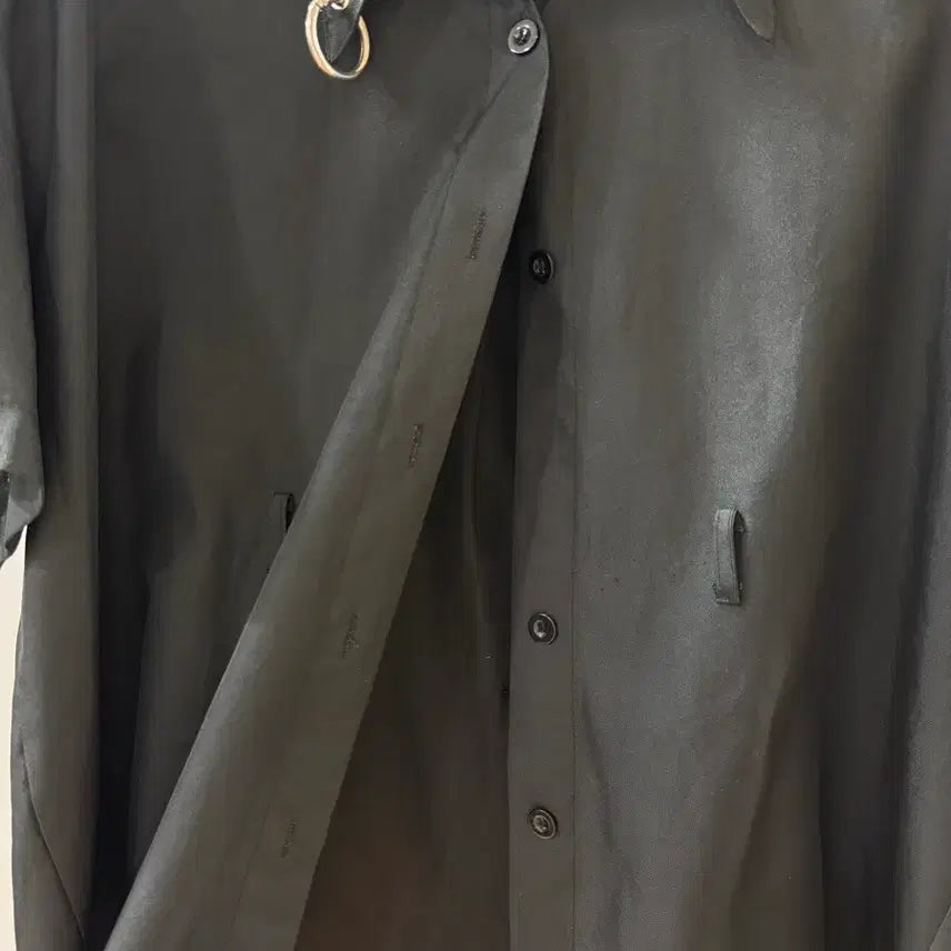 [BUNJANG] Black Short Sleeve Shirt / 5/26까지 검정색 반팔 셔츠