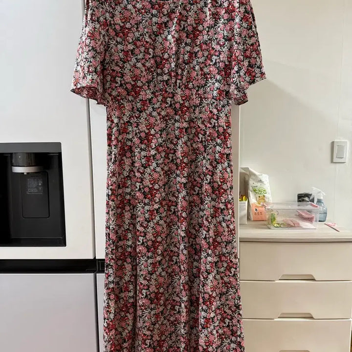 [BUNJANG] Floral Long Dress / 5/26까지 미착용 새제품 플라워 롱 원피스