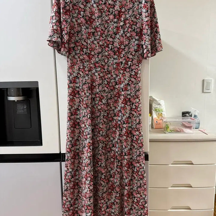 [BUNJANG] Floral Long Dress / 5/26까지 미착용 새제품 플라워 롱 원피스