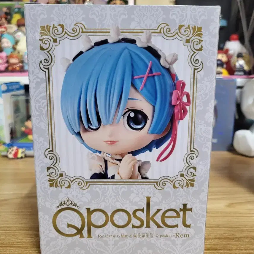 [BUNJANG] Bandai Re:Zero Rem Q Posket Figure (Sealed) / 리제로 렘 피규어(미개봉)