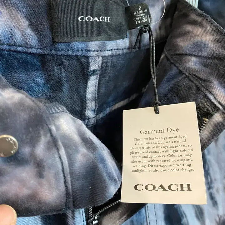 [BUNJANG] Coach Printed Skirt / 코치 나염 스커트