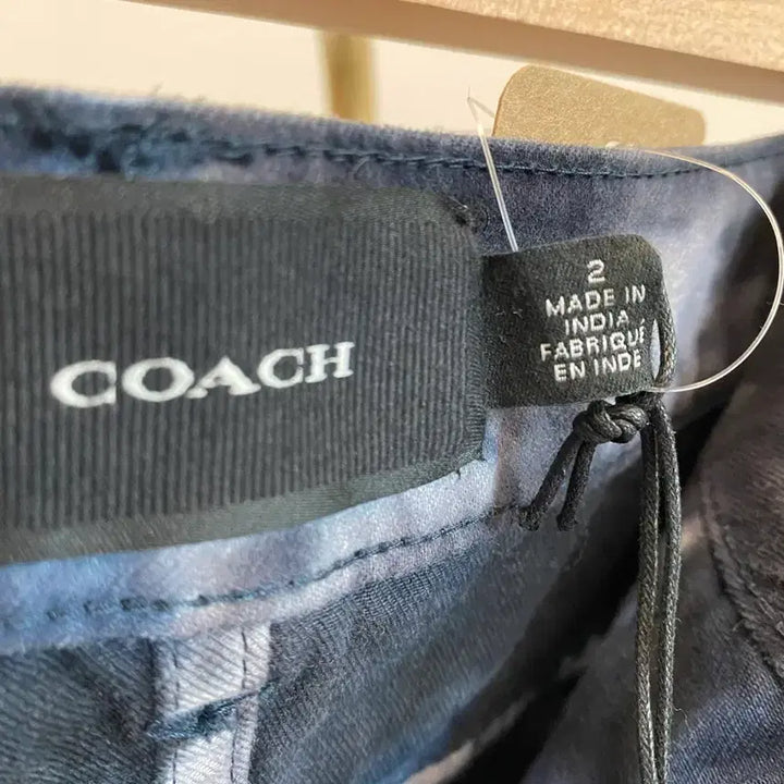 [BUNJANG] Coach Printed Skirt / 코치 나염 스커트