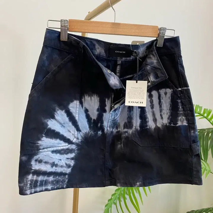 [BUNJANG] Coach Printed Skirt / 코치 나염 스커트