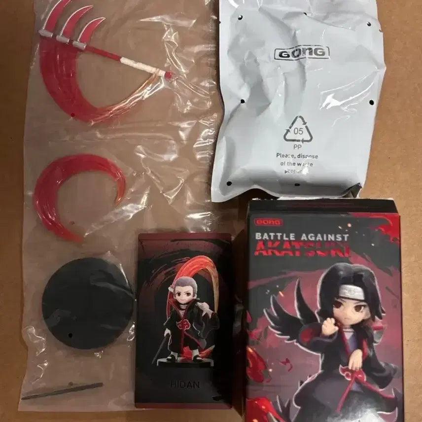 [BUNJANG] Popmart Naruto Akatsuki Hidan Figure / 나루토 팝마트 아카츠키 히단
