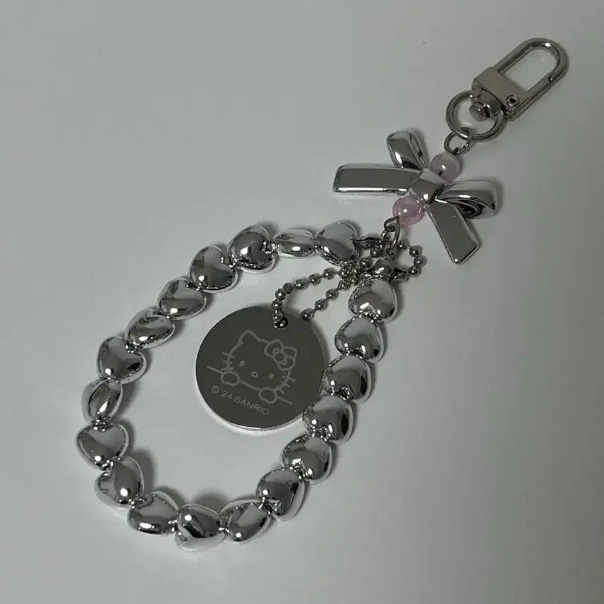[BUNJANG] FillyMilly Hello Kitty Collaboration Keyring Brush Set / 키티 필리밀리 콜라보 키링 브러쉬 세트