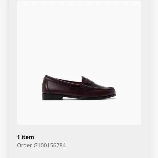[BUNJANG] G.H. Bass Whitney Loafers Wine US 7 / G.H. Bass 위준 로퍼 와인 색상 US 7 새상품
