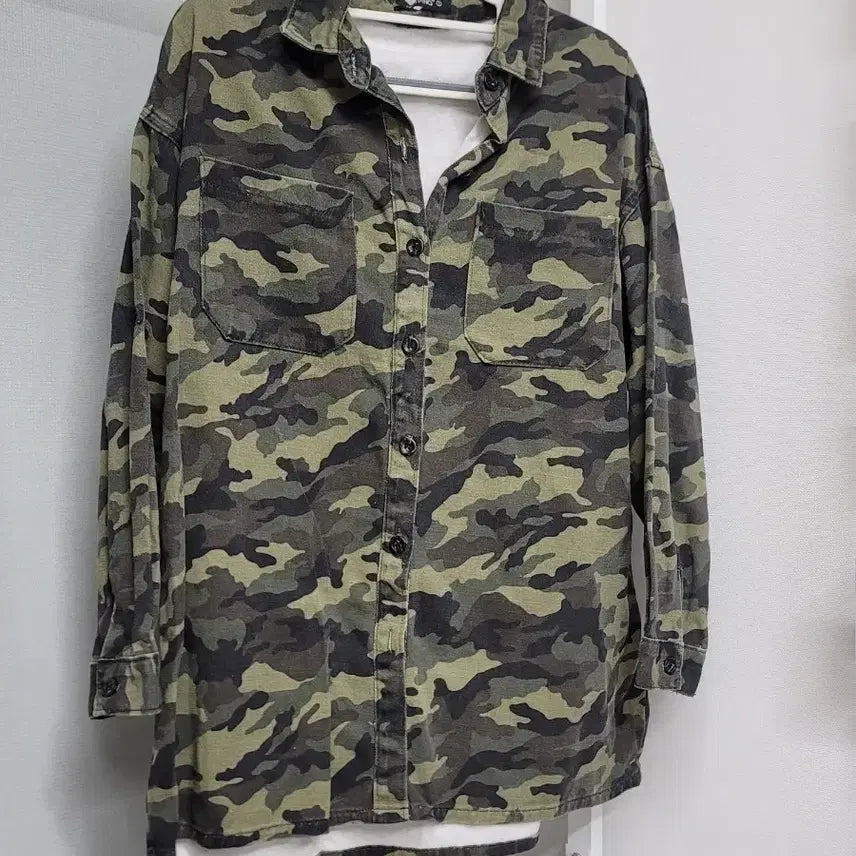 [BUNJANG] HOTPING Camouflage Shirt / 핫핑 카모플라쥬 셔츠