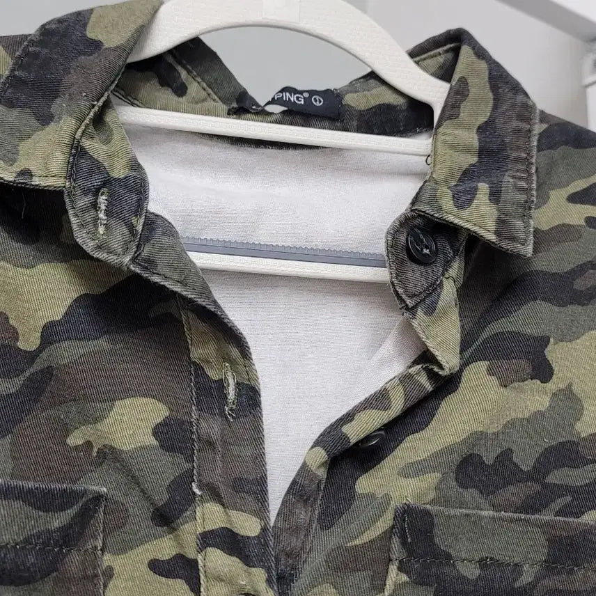 [BUNJANG] HOTPING Camouflage Shirt / 핫핑 카모플라쥬 셔츠