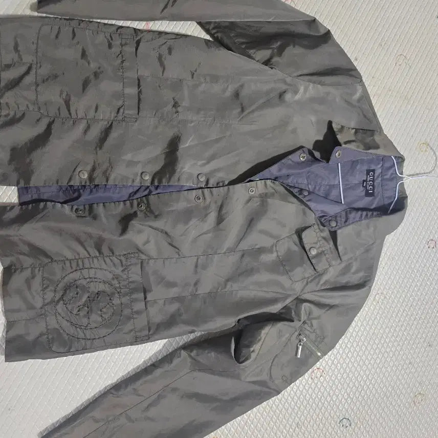 [BUNJANG] Gucci Nylon Shirt Jacket (Size 44) / 구찌 정품 나일론 셔츠 자켓 44