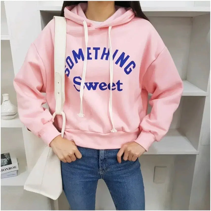 [BUNJANG] Opps Pink Hoodie / Opps 브랜드의 핑크색 후드티