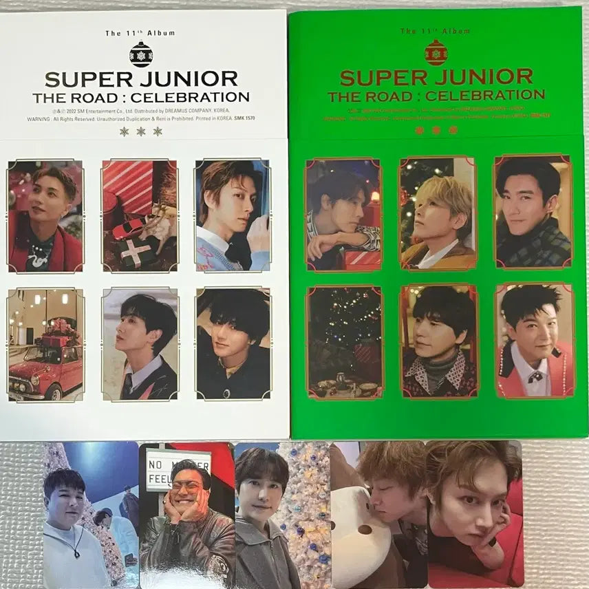 [BUNJANG] Super Junior Celebration Album Bundle Set / 슈주11집 셀러브레이션 포카 일괄