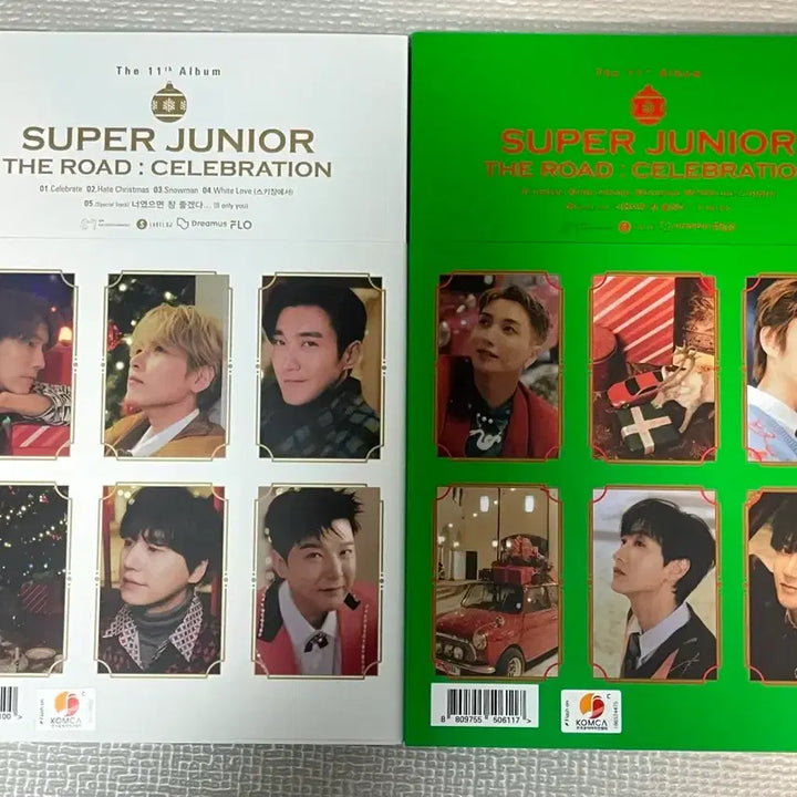 [BUNJANG] Super Junior Celebration Album Bundle Set / 슈주11집 셀러브레이션 포카 일괄