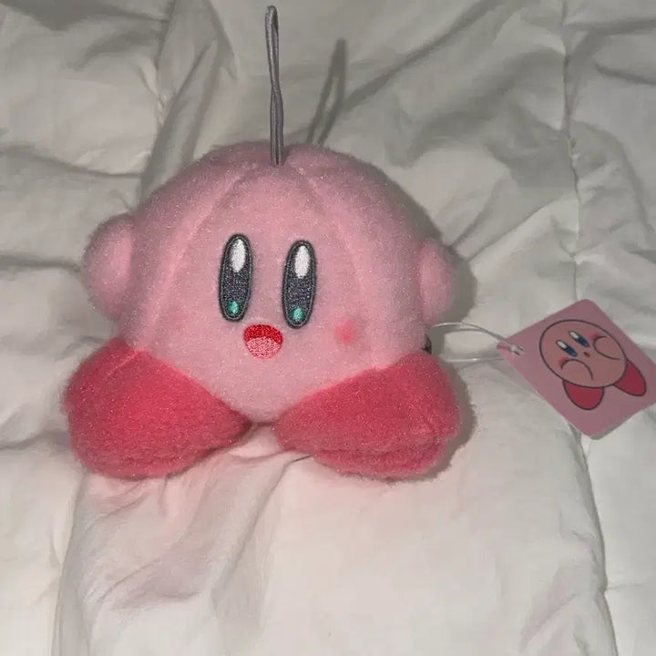 [BUNJANG] Kirby Pink Plush Doll Keyring / 별의 커비 분홍색 복슬 인형 키링 새상품 개당가격