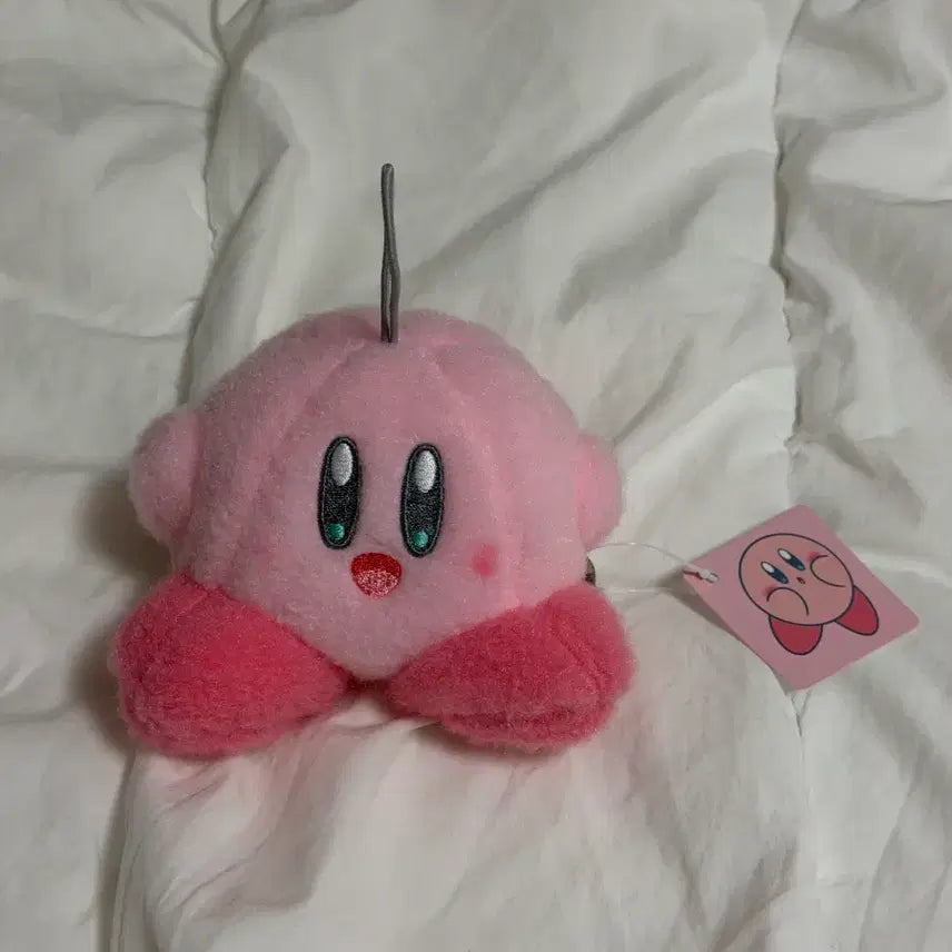 [BUNJANG] Kirby Pink Plush Doll Keyring / 별의 커비 분홍색 복슬 인형 키링 새상품 개당가격