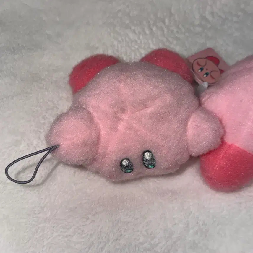 [BUNJANG] Kirby Pink Plush Doll Keyring / 별의 커비 분홍색 복슬 인형 키링 새상품 개당가격