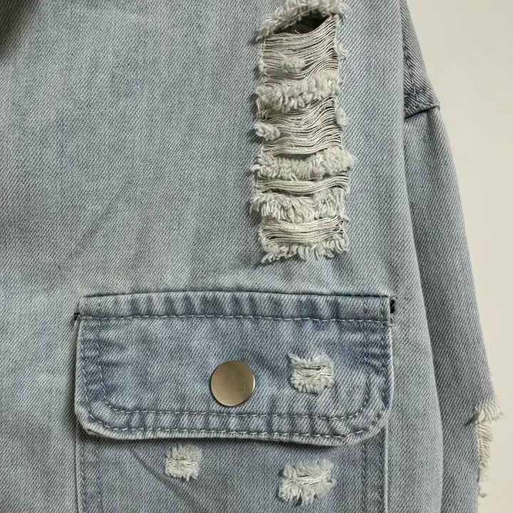 [BUNJANG] Denim Shirt Jacket / (새상품) 데님셔츠자켓겸 남방