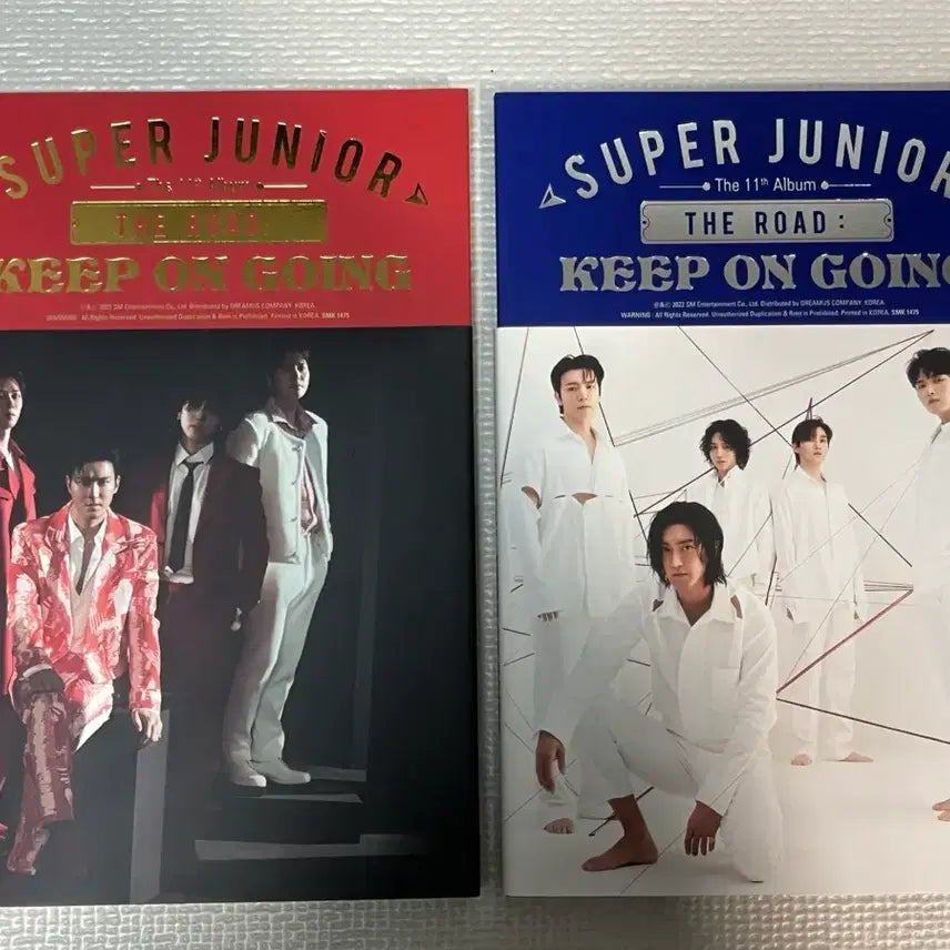[BUNJANG] Super Junior The Road Vol. 1 Album Bundle Set / 슈주11집 더로드 망고 포카 일괄