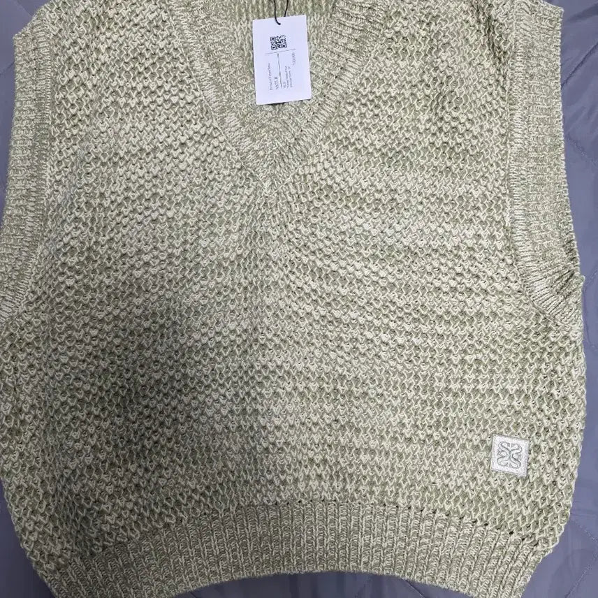 [BUNJANG] Setter Knit Vest M Size / 세터 니트 베스트 M사이즈 새상품(오버 100사이즈정도)