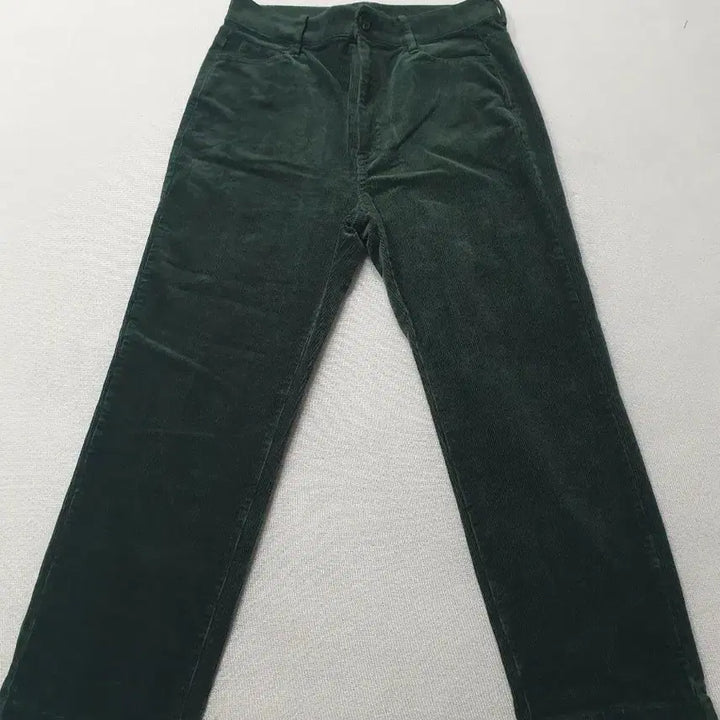 [BUNJANG] Maison de Rome Corduroy Green Pants / 메종드로엠 코듀로이 그린 팬츠 바지 허리29