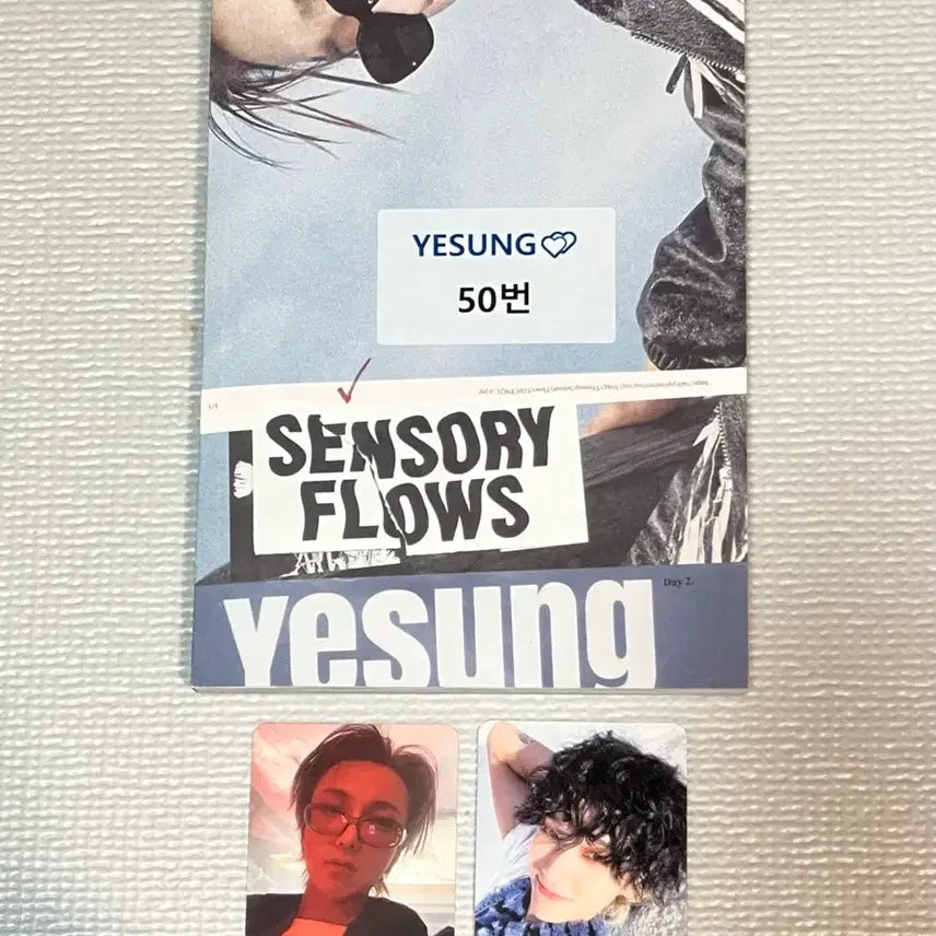 [BUNJANG] Yesung Sensory Flows DAY2 Version Album with Photocards / 예성 정규1집 센서리플로우스 포카O 슈주