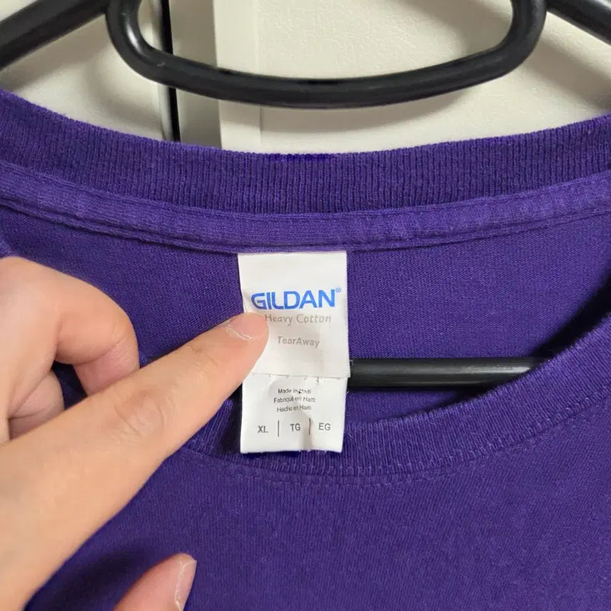 [BUNJANG] Gildan Vintage T-Shirt Purple XL / Gildan 빈티지 반팔 티셔츠 XL(105)