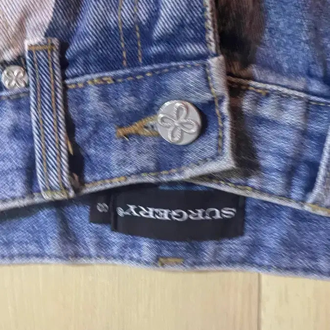 [BUNJANG] Surgery Flower Denim Jeans / 써저리 플라워 데님