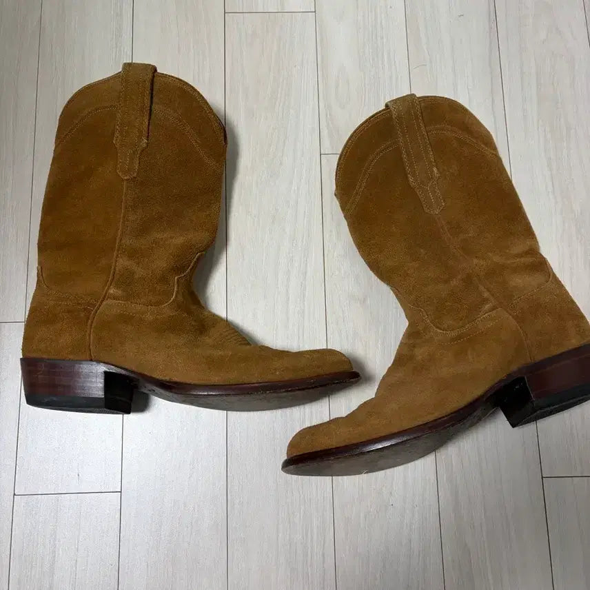 [BUNJANG] Tecovas Johnny Suede Western Boots / 테코바스 스웨이드 웨스턴부츠 죠니 8EE 더블알엘 rrl