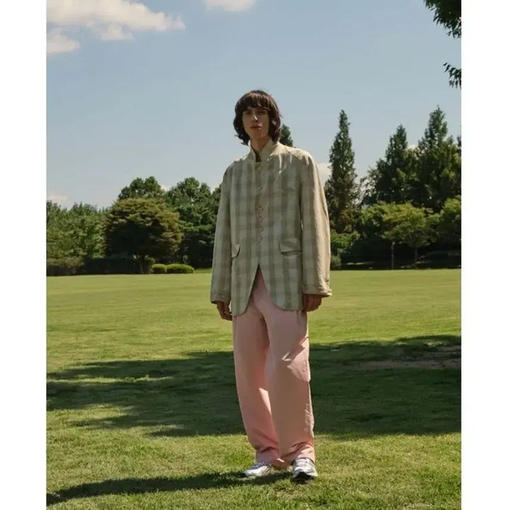 [BUNJANG] Trunk Project Check Blazer Jacket / 새상품 트렁크 프로젝트 체크 블레이져 재킷