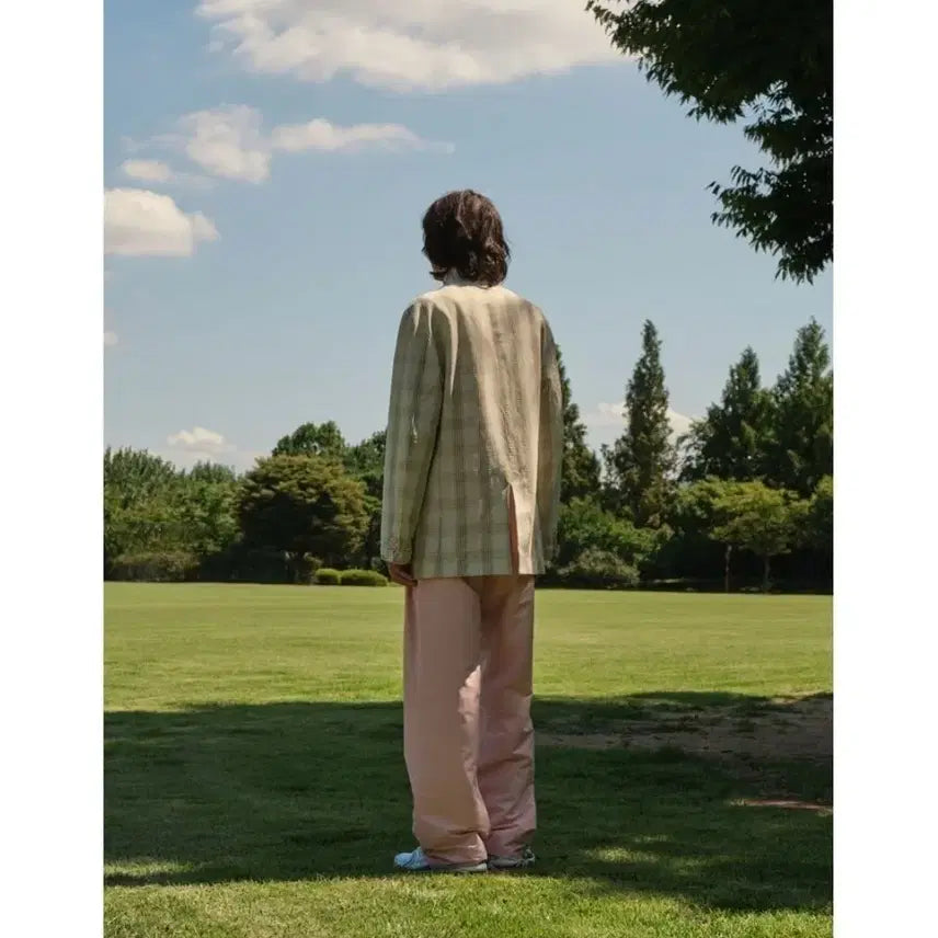 [BUNJANG] Trunk Project Check Blazer Jacket / 새상품 트렁크 프로젝트 체크 블레이져 재킷