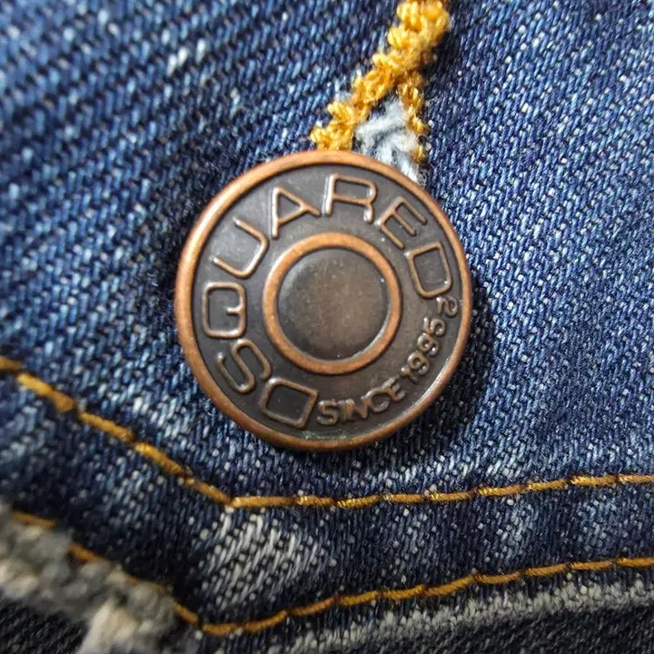 [BUNJANG] Dsquared2 Denim Jacket Multi-Pocket / 디스퀘어드2 데님자켓 워싱 멀티포켓