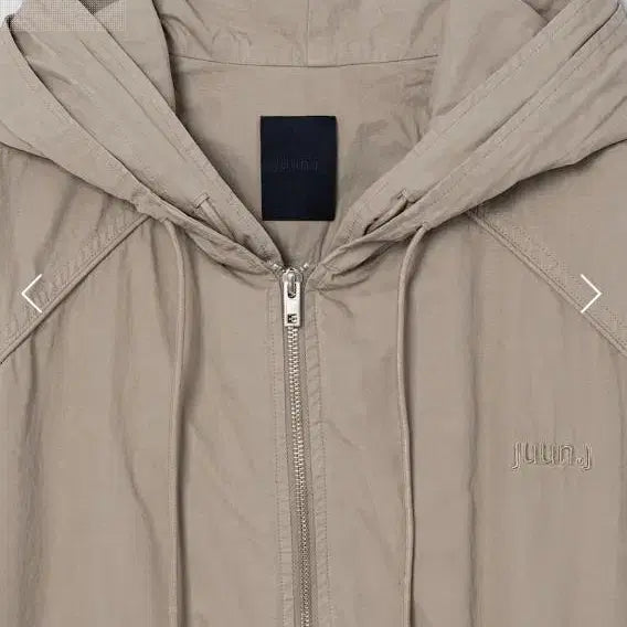 [BUNJANG] Juun.J Double Layered Hoodie Zip-up / 준지 / 26SS 더블레이어드 후드 집업 / M