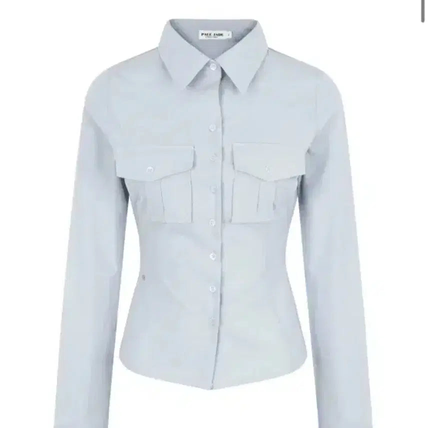 [BUNJANG] Pale Jade Pocket Long Sleeve Shirt / 페일제이드 포켓 긴팔 셔츠