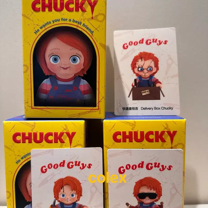 [BUNJANG] Pop Mart Chucky Bundle Set (Sealed) / 팝마트 처키 미개봉 일괄