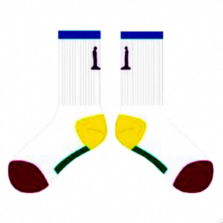 [BUNJANG] G-Dragon Weverse Shop Socks Multi-color B Version / 지드래곤 위버멘쉬 삭스 양말 멀티컬러 B버전 미개봉 새상품
