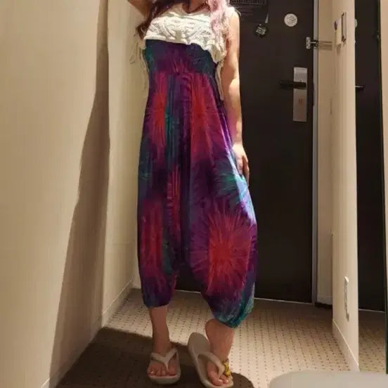 [BUNJANG] Unique Sleeveless Jumpsuit / 5/26까지 일본에서 구매한 특이한 탑나시 점프수트ㅎ