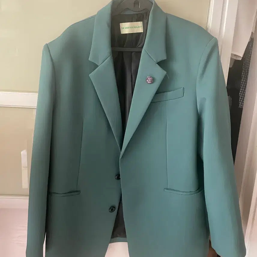 [BUNJANG] The Identity Project Mint Blazer / 더 아이덴티티 프로젝트 민트 블레이저