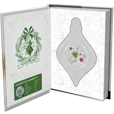 [BUNJANG] Star Wars Mandalorian Baby Yoda 1 oz Silver Coin / 스타워즈 만달로리안 베이비요다 1온스 은화
