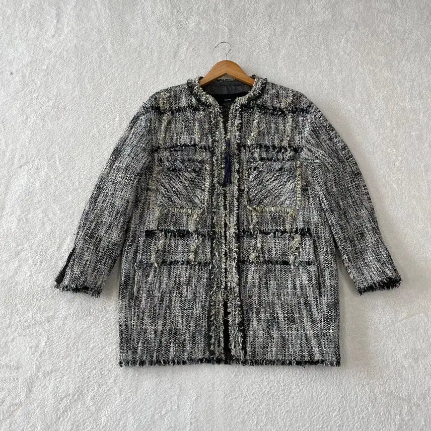 [BUNJANG] System Tweed Jacket Women / 시스템 트위드 자켓 여성