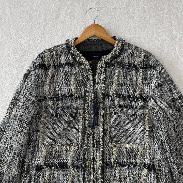 [BUNJANG] System Tweed Jacket Women / 시스템 트위드 자켓 여성