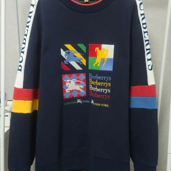[BUNJANG] Burberry Archive Logo Sweatshirt / [XXXL]버버리 컬러  아카이브 로고 맨투맨