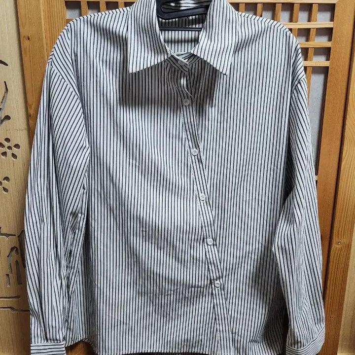 [BUNJANG] Casual Long Sleeve Shirt / 여성 간절기 캐주얼 긴팔셔츠