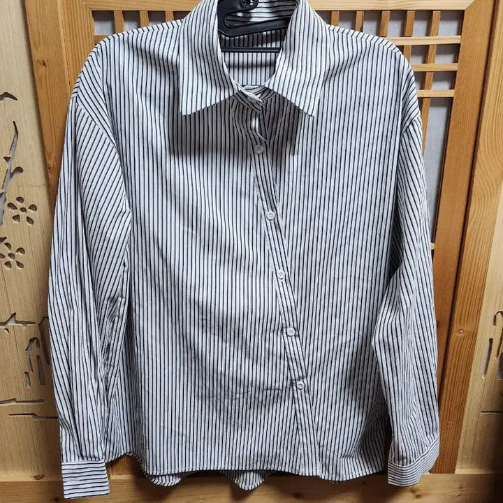 [BUNJANG] Casual Long Sleeve Shirt / 여성 간절기 캐주얼 긴팔셔츠